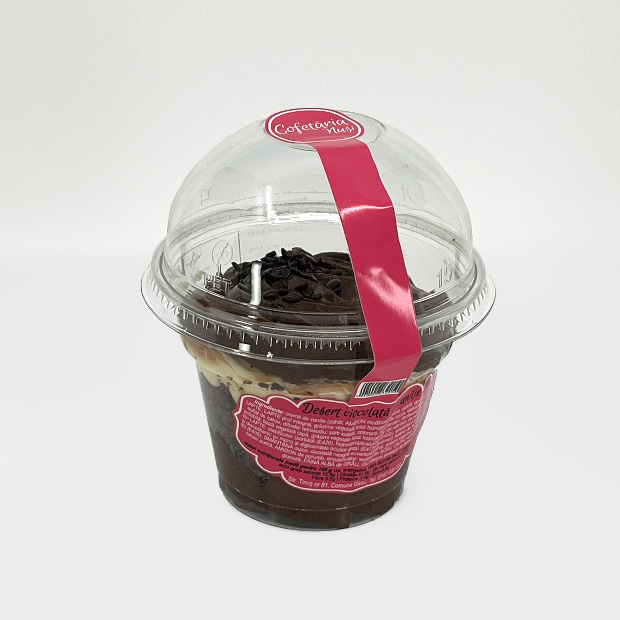 Desert cu ciocolată si vanilie