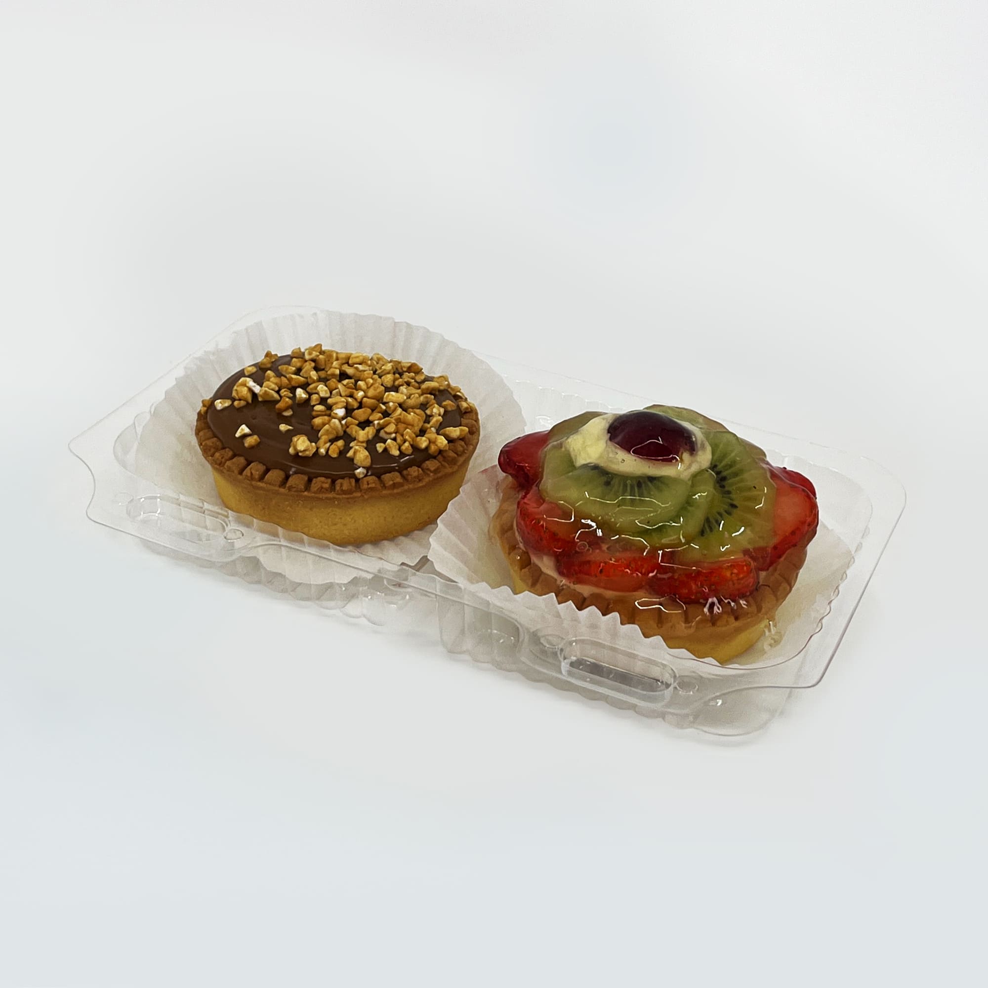 Tarte cu fructe si caramel